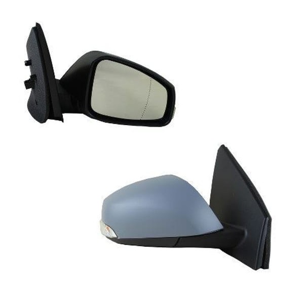 GVA 1011325 Dış Dikiz Aynası Sağ Elektrikli Megane III Fluence 08- Sinyalli - Katlanır - Konveks Cam 