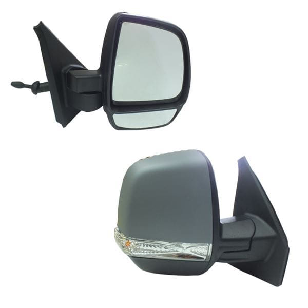 GVA 1029160 Dış Dikiz Aynası Sağ Mekanik Doblo III 11- Md. Sinyalli Kapaksız 2 Fişli-Çıft Cam-Astar