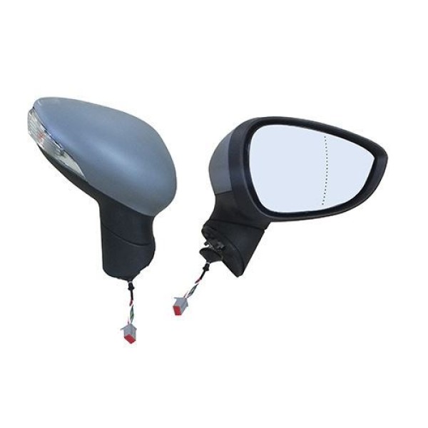 GVA 1037170 Dış Dikiz Aynası Sağ Elektrikli Isıtmalı Fiesta 08- Sinyalli Astarlı Asferikli Cam Vm-63 