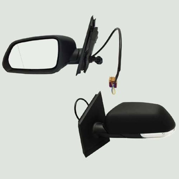 GVA 1075441 Dış Dikiz Aynası Sol Mekanik Polo 05-08 Asferikli - Sinyalli Vm-377Al X