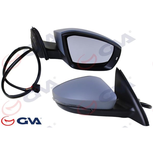 GVA 1075850 Dış Dikiz Aynası Sağ Elektirikli Isıtmalı Octavia 13 17 Astarlı Sinyalli 6 Fişli 