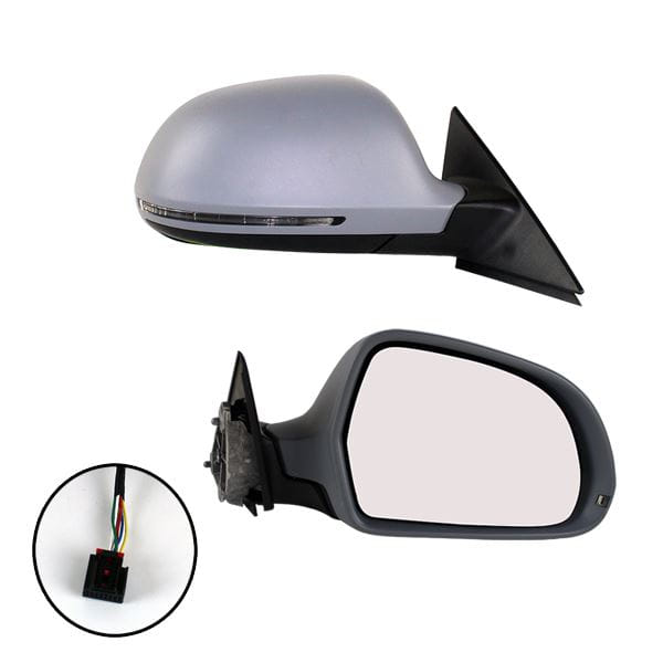 GVA 1075960 Dış Dikiz Aynası Elektrikli Isıtmalı Sağ Audi A3 3 Kapılı 2008-2012 (Astarlı) (Vm-019Ehp 