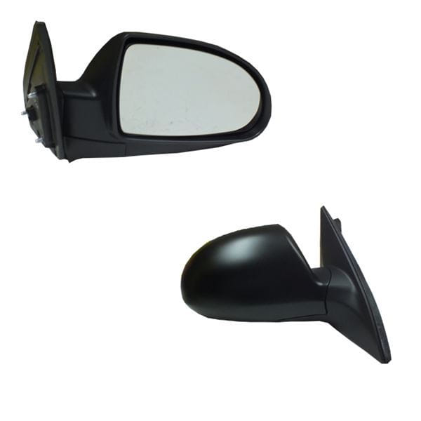 GVA 1091510 Dış Dikiz Aynası Sağ Elektrikli Elantra 04-07 Siyah Kapak - Konveks Cam