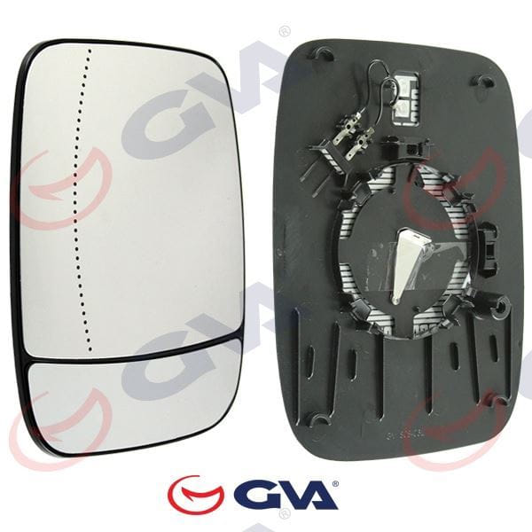 GVA 1119111 Dikiz Ayna Camı Sol Elektrikli Isıtmalı Trafic Vivaro 14- Asferik Vm-976Aghl