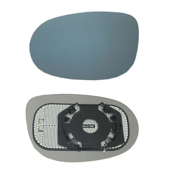 GVA 1125010 Dikiz Ayna Camı Sol Elektrikli Bravo 07- Asferikli - Mavi Cam - Isıtmalı Vm-6160Ghl