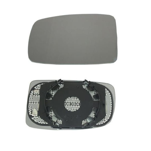 GVA 1129760 Dikiz Ayna Camı Sol Elektrikli Panda 03-08 Konveks Cam - Isıtmalı 