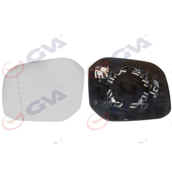 GVA 1175235 Ayna Camı Elektirikli Isıtmalı Sol Caddy 15- Konveks Vm-6375Aghl