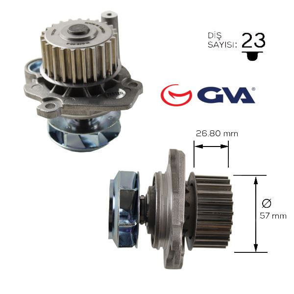 GVA 5275242 Devirdaim Golf IV-Bora-Octavia-Toledo II-Leon-A3 1.8-20V (Agn-Ajq-Bfn)