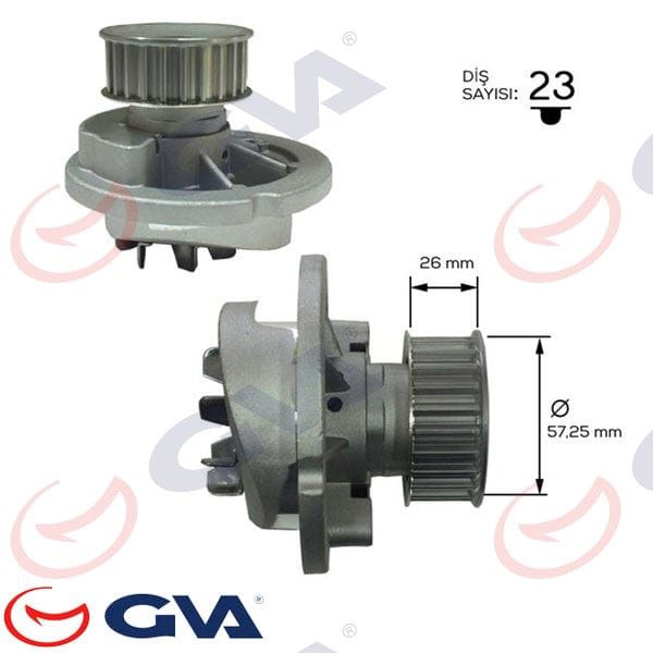 GVA 5290124 Devirdaim Astra G-Vectra B-C-Corsa C-Merıva-Zafira-Combo 05-1.4 16V-1.6 16V(X14-Z14-X16- 