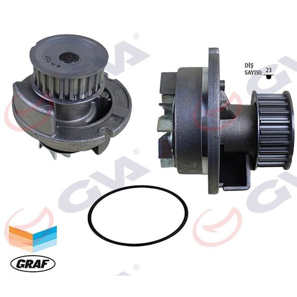 GVA 5290125 Devirdaim Astra G-H-Vectra B-C-Merıva-Zafira 1.8-1.8 16V