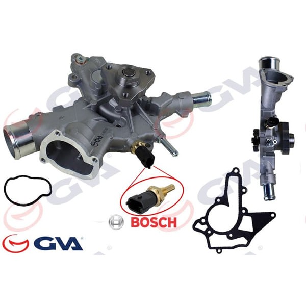 GVA 5290264S Devirdaim Corsa D-Corsa C-Astra G-H-Combo 04 1.0-1.2 16V-1.4 Pa958 Bosch Müşürlü