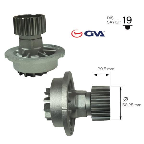 GVA 5290924 Devirdaim Chevrolet Kalos 1.4 Lacetti 1.4-1.6 Nubira 1.6 05-