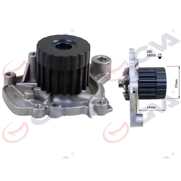 GVA 5292122 Devirdaim Honda Civic V-VI (94-01)Accord (98-02)-Hrv 99- 1.4-1.6 