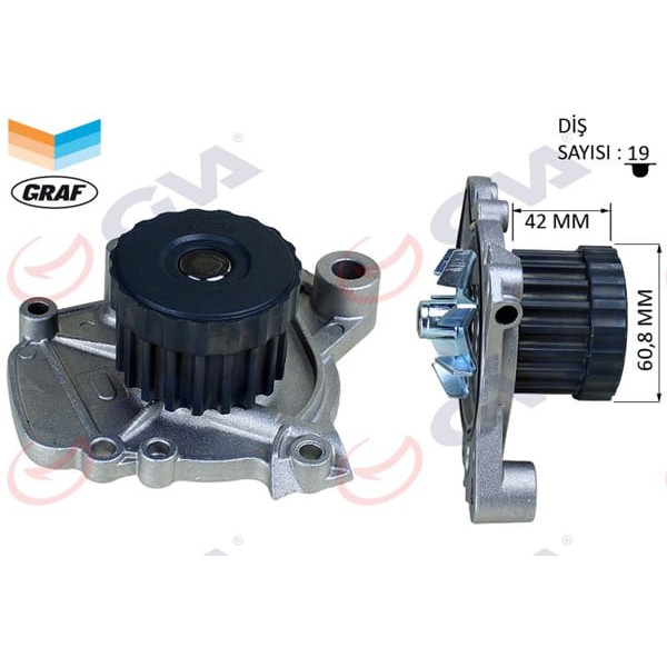 GVA 5292145 Devirdaim Honda Civic Vıı 1.4İ-1.6İ (01-05)