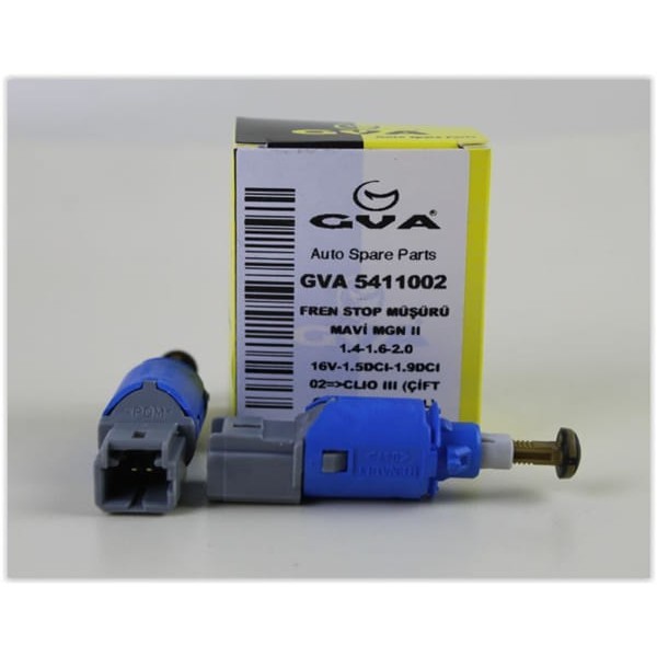 GVA 5411002 Fren Stop Müşürü Mavi Megane II 1.4 1.6 2.0 16V 1.5DCI 1.9DCI 02-CLIO III Çıft Çıkış Ori