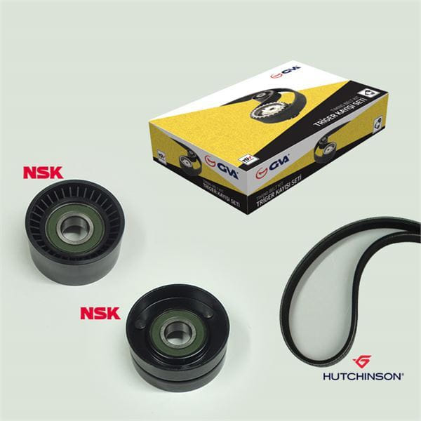 GVA 59A1913 Alternatör Gergi Seti Kütüksüz Master II 1.9 2.5 DCI 02- Laguna II 1.9 DCI 2.0 16V 02- K