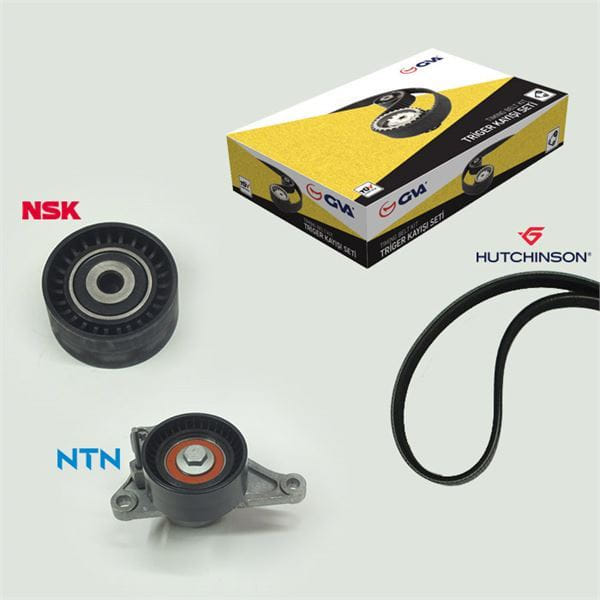 GVA 59A1919 Alternatör Gergi Seti Kütüklü Master III Movano 2.3 DCI 10- K017Pk1685 