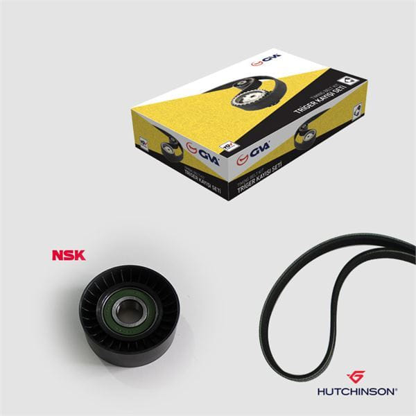 GVA 59A2917 Alternatör Gergi Seti Kütüksüz Doblo Doblo Cargo Palio Albea Punto 500 1.3Jtd Mtj Ac - K