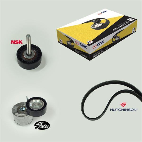 GVA 59A2920 Alternatör Gergi Seti Linea Doblo Fiorino 1.3 Mtj Euro5 95Hp 12-