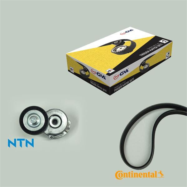 GVA 59A2928 Alternatör Gergi Seti Linea Punto Agila Astra H J Combo Corsa C D Merıva 1.3Cdtı Jtd K02