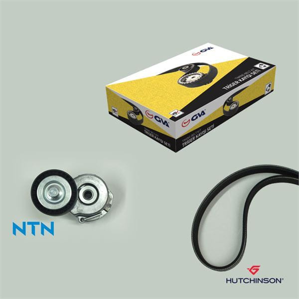 GVA 59A2929 Alternatör Gergi Seti Linea Punto Agila Astra H J Combo Corsa C D Merıva 1.3Cdtı Jtd K01