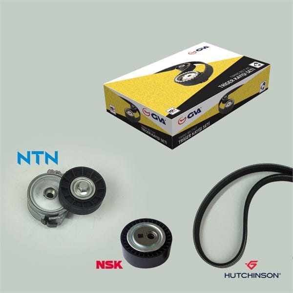 GVA 59A4331 Alternatör Gergi Seti Kütüklü Partner Berlingo Jumpy C5 Xantıa Xsara Ulysse 206 406 K026 