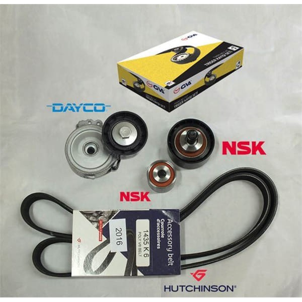 GVA 59A4515 Alternatör Gergi Seti Kütüklü Partner Berlingo Scudo Jumpy Xsara 306 1.9D 99-Dw8B Klı Sı 