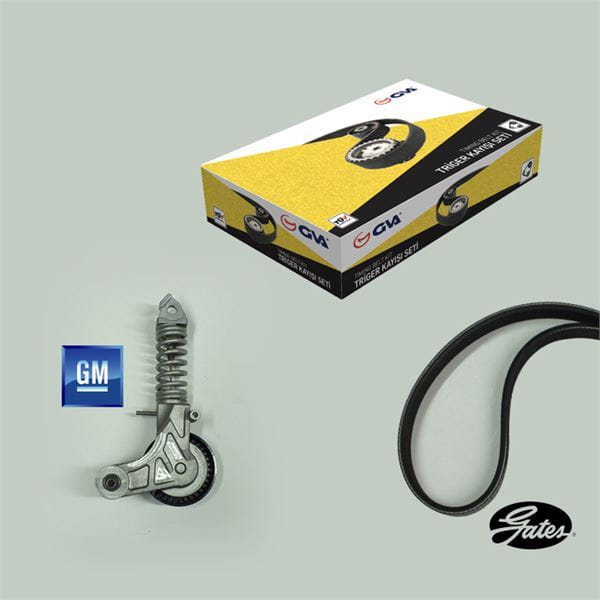 GVA 59A9020 Alternatör Gergi Seti Astra H Corsa C D 1.2 1.4 K015Pk1355 