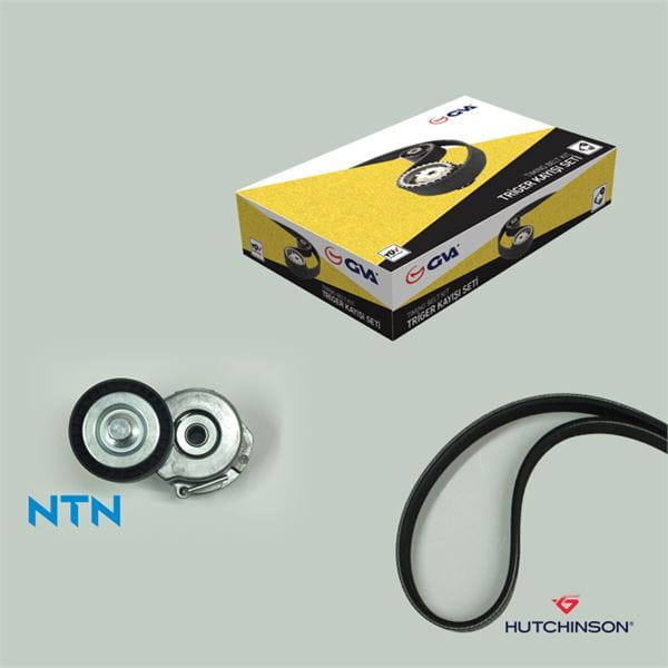 GVA 59A9030 Alternatör Gergi Seti Kütüklü Corsa D 06- Merıva B 10- 1.3 Cdtı K016Pk1328