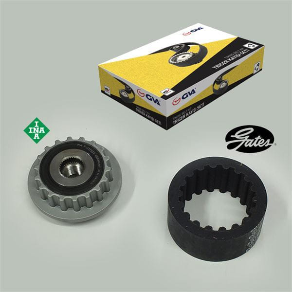 GVA 59K7580 Klima Ve Direksiyon Pompa Seti Eg1 Transporter T5 2.5 Td Touareg 2.5 TDI Axd-Bpj 