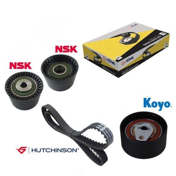 GVA 59T1820H Eksantrik Gergi Seti (128×270) Laguna (98-01)-Megane (99)-Scenic (00-03)-Espace III 1.8 