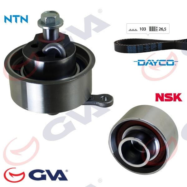 GVA 59T3945 Eksantrik Gergi Seti Ford Ranger 2.5-3.0 TDCI 16V 05- Mazda Bt-50 2.5 Cdvi 16V 06-