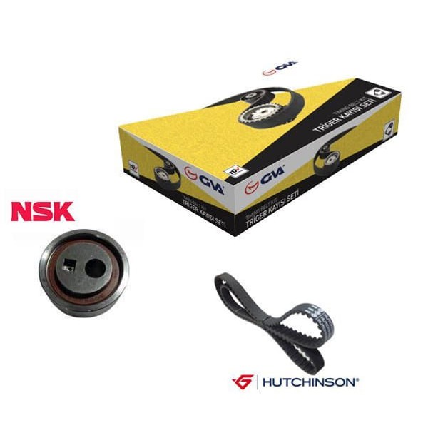 GVA 59T4314H Eksantrik Gergi Seti (108×170) P106-206-306-307-405-Partner-Berlingo-Xsara-Saxo 1.4(Tu3 