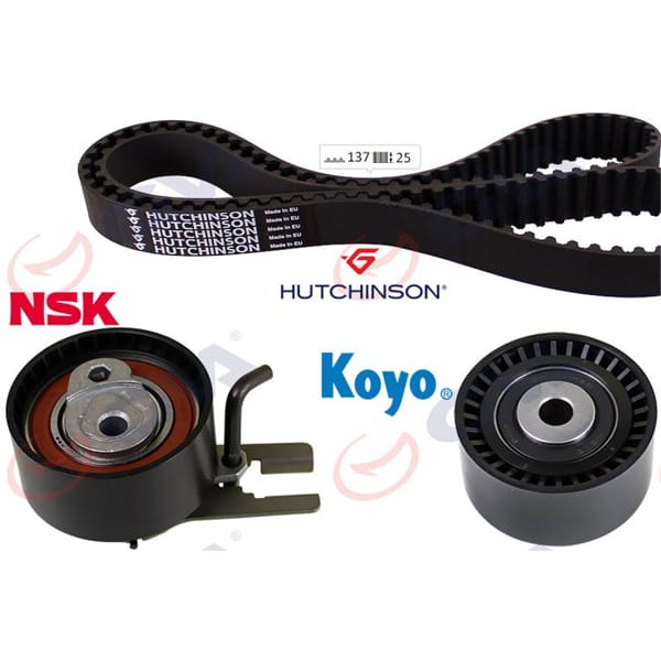 GVA 59T4315H Eksantrik Gergi Seti 137×254 P207-307-308-Part-C3-C4-C5-Berl 1.6HDI-Fiesta-Focus 1.6TDI