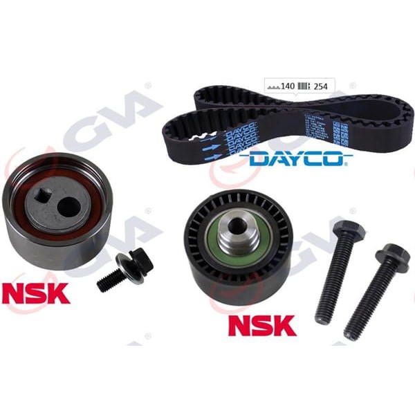 GVA 59T4321D Eksantrik Gergi Seti (140×254) P206-306-Partner-Berlingo-Jumpy-Scudo-Corolla 1.9D(98)(D