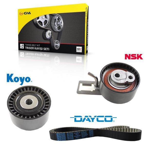 GVA 59T4325D Eksantrik Gergi Seti 207-208-301-308-508-3008-Partner-Berlın-C3-C4-C5-Bmax-Cmax-Fiesta