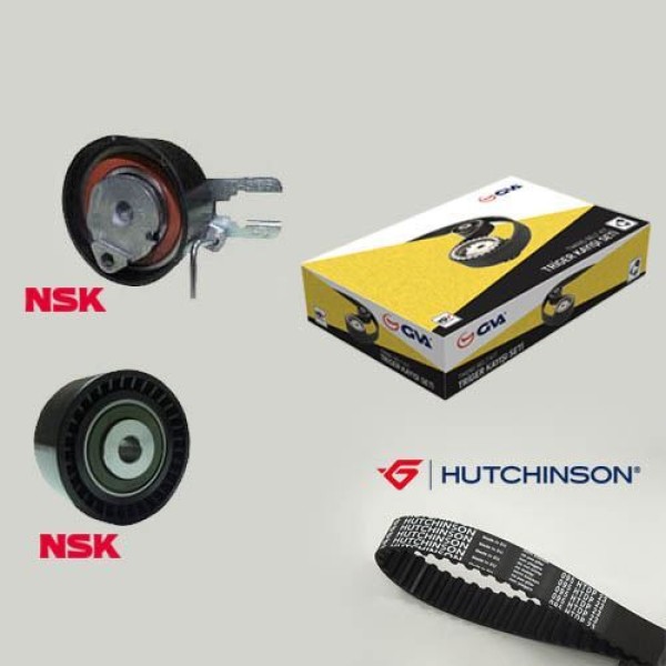 GVA 59T4325H Eksantrik Gergi Seti 207-208-301-308-508-3008-Partner-Berlın-C3-C4-C5-Bmax-Cmax-Fiesta