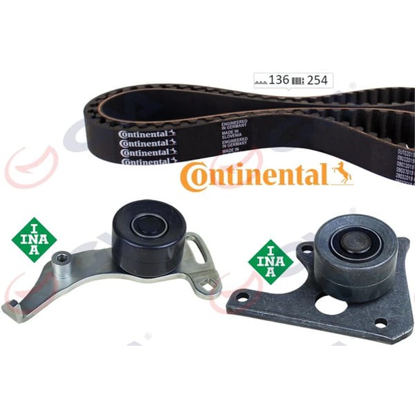 GVA 59T4512C Eksantrik Gergi Seti Partner-306-Expert-Ducato-Scudo 1.9 D-Td Xud9