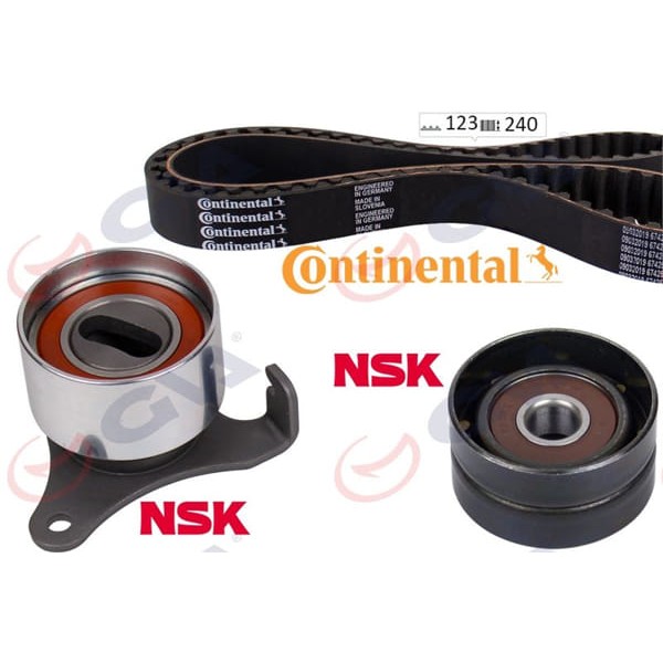 GVA 59T7118C Eksantrik Gergi Seti 123×240 Corolla Ee80-Ee90 1.3 87-92 1.3 92-97 1.3 97-01 K015197Xs