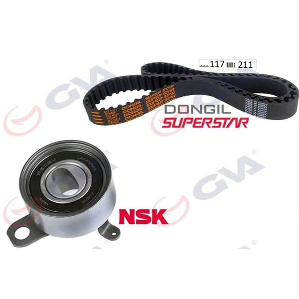 GVA 59T7120DO Eksantrik Gergi Seti 117×211 Corolla 1.6 16V 92-00 -Avensis 97-00 -Carına 92-97 1.6-16