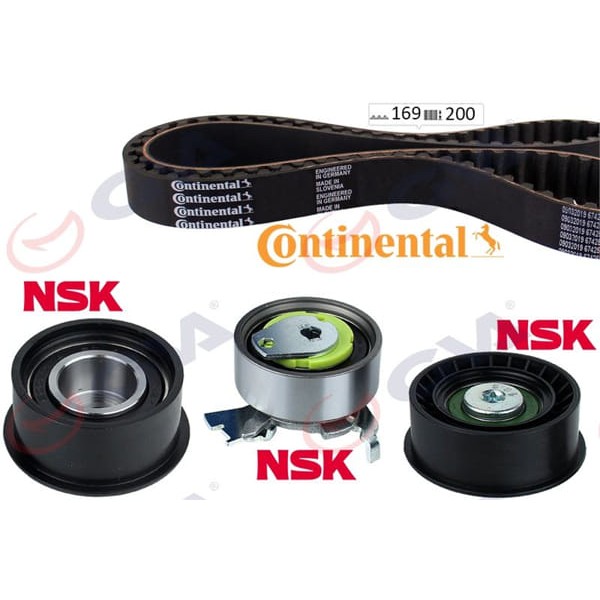 GVA 59T9003C Eksantrik Gergi Seti 169×200 Astra F-Corsa B-Vectra B 1.4İ-1.6İ-1.8İ 16V X14Xe-X16Xel-X