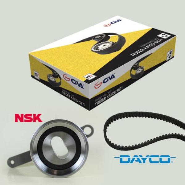 GVA 59T9235D Eksantrik Gergi Seti 104×240 Accord 1.6 98-02 -Civic IV-V-VI 1.6 91-01 -Crx III 1.6 92-