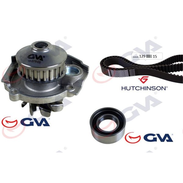 GVA 59WPK2119 Devirdaimli Eksantrik Gergi Seti (129×150) Doblo (01-)-Palio (98-)-Panda-Punto (94-99) 