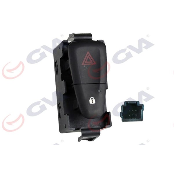 GVA 8019310 Dörtlü Flaşör Anahtarı Merkezi Kilit Dacia Lodgy-Dokker-Sandero 