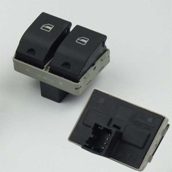 GVA 8075001 Cam Açma Düğmesi Sol Çıftlı Polo 01-08 -Seat Ibiza 04- Cam Kaldırma Ek 700900 