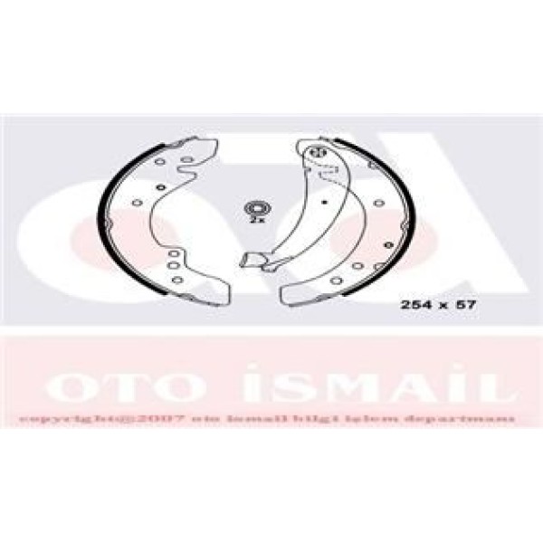 HATTAT 3031505 Kampana Balata 14Q Ducato 94-02 / Boxer 94-02 / Jumper 94-02