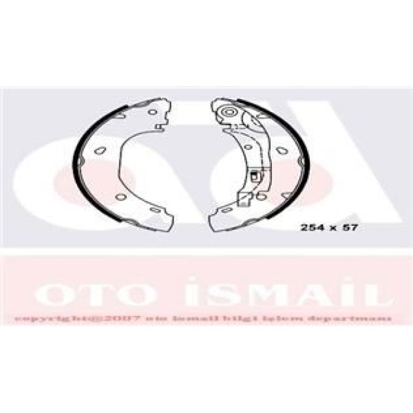 HATTAT 3031520 Kampana Balata Ducato 94-06 / Boxer 94-06 / Jumper 94-06