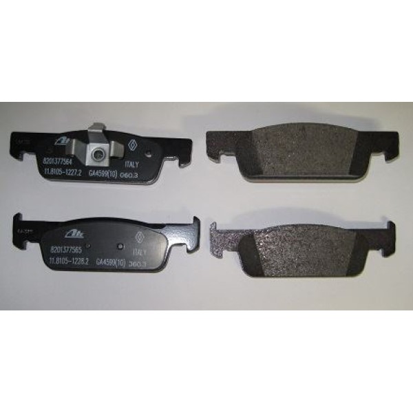 HATTAT 3032450 Fren Balatası Ön CLIO IV 13- CLIO Symbol II 08- III 12- Twingo 14- / Logan II 12- San 