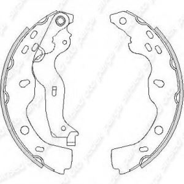 HATTAT 3032518 Arka Pabuç Balata Suzuki: Sx4 2006 Fiat: Sedıcı 2006
