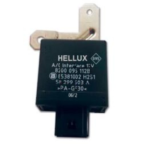 HELLUX 100065 Klima Rölesi Kangoo II CLIO II Logan 98-06 8 Fiş